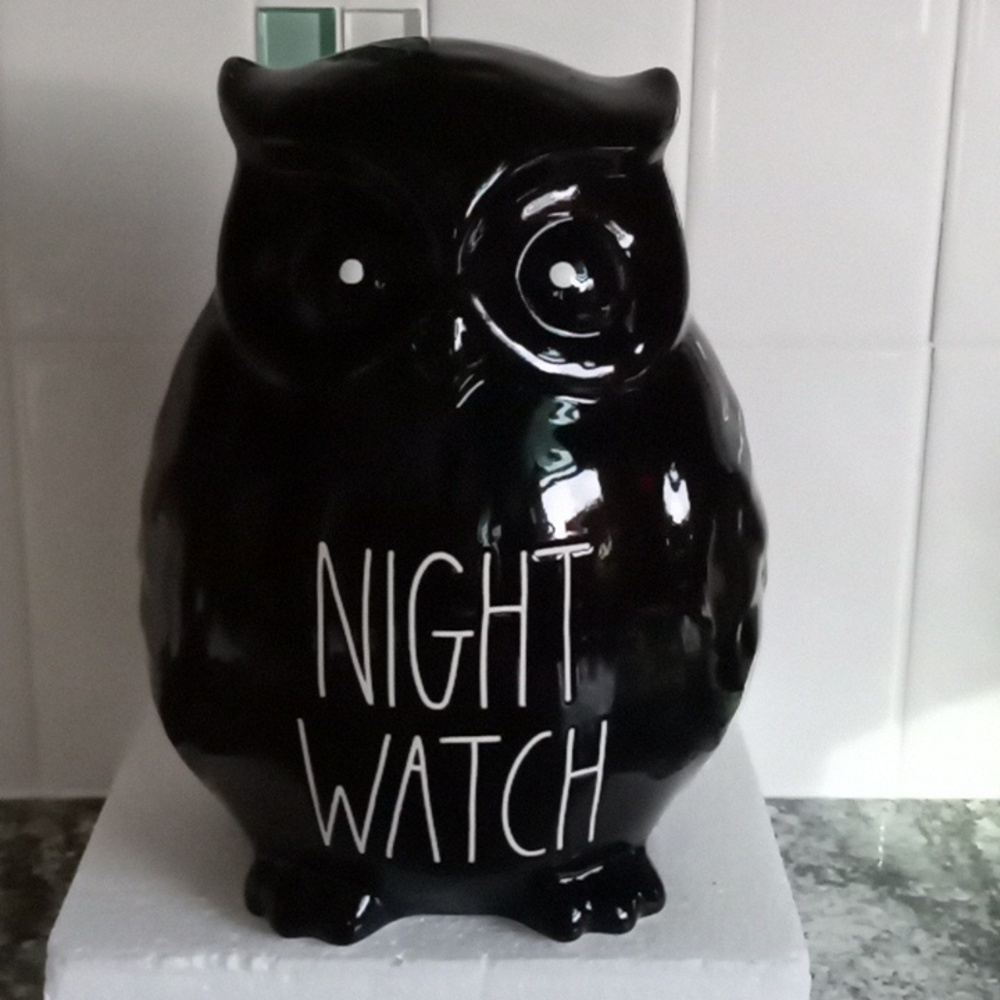 Rae Dunn Night Watch Owl 🦉🦉🦉🦉🦉 New